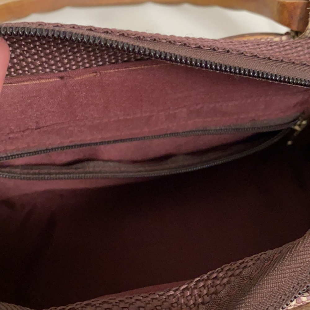 NWOT Handmade Rectangular Coconut Shell Purse - Picture 9 of 14